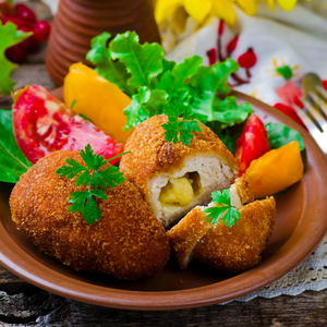 Chicken Ham & Cheese Kiev